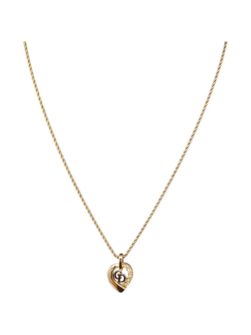 Christian Dior Necklace metal Gold